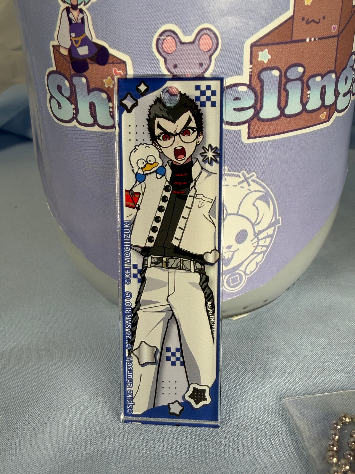 Kiyotaka Ishimaru Pekkle Acrylic Keychain Danganronpa 1 x Sanrio Vol 2