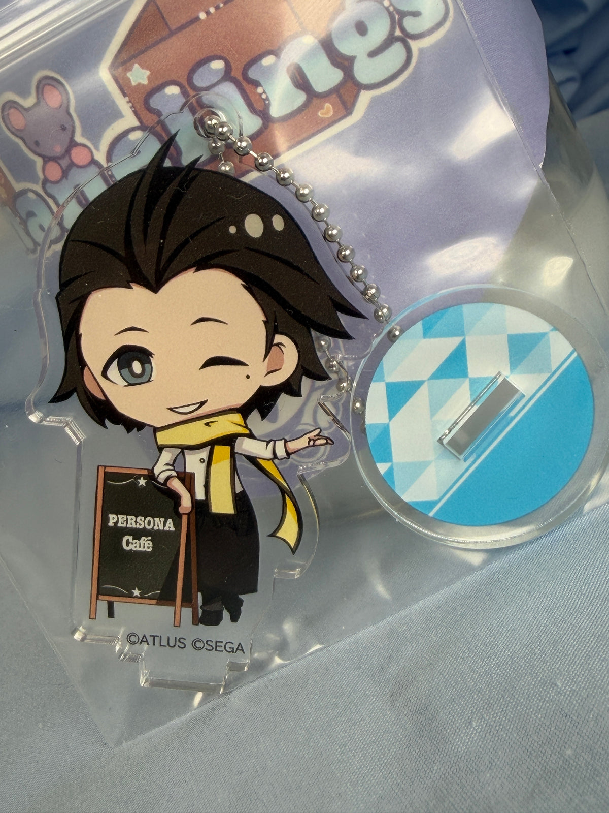 Ryoji Mochizuki Acrylic Keychain Stand Persona 25th Anniversary Café