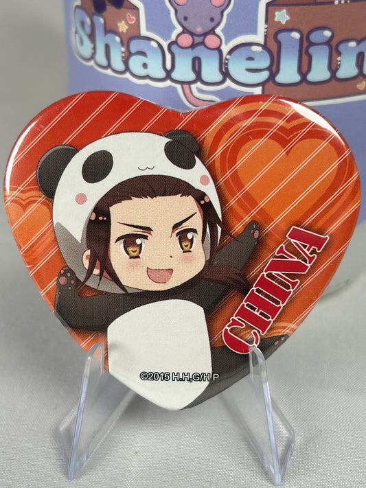 China Kigurumi Heart Button Can Badge Hetalia The World Twinkle 2017