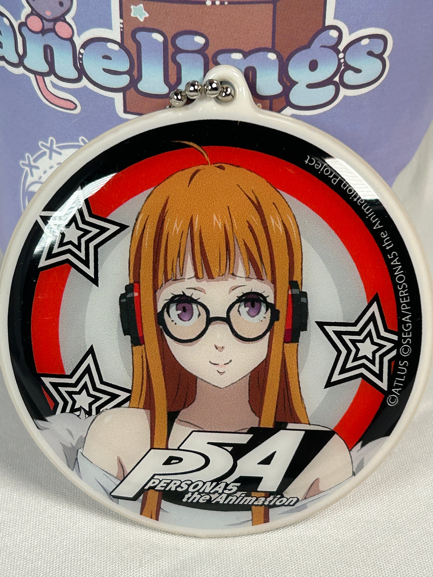 Futaba Sakura Cushion Keychain Persona 5 the Animation