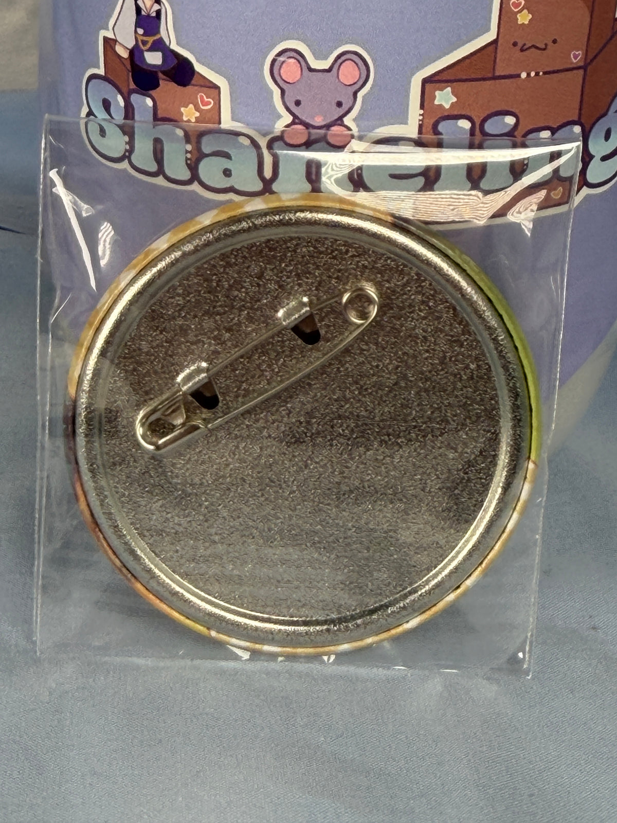 Tsukasa Hiiragi Popsicle Hologram Badge Pin Lucky Star Anime Scene