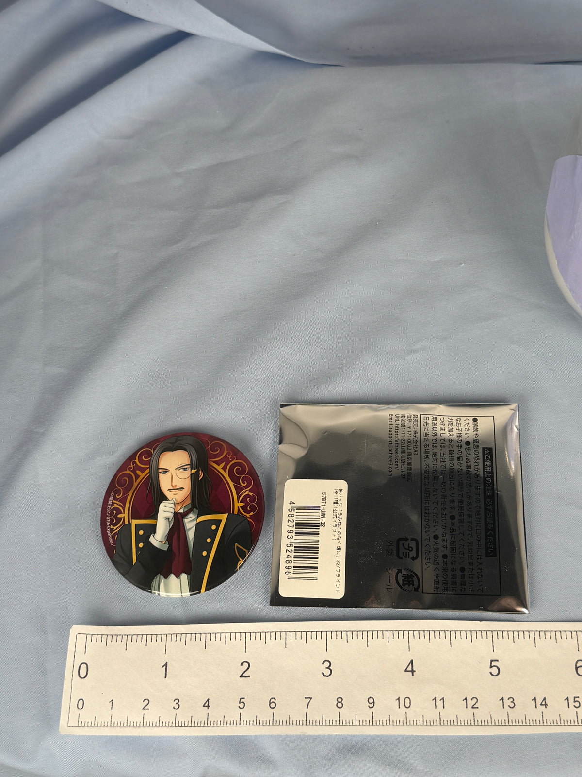 Ronove Official Illustration Can Badge Pin Umineko When They Cry