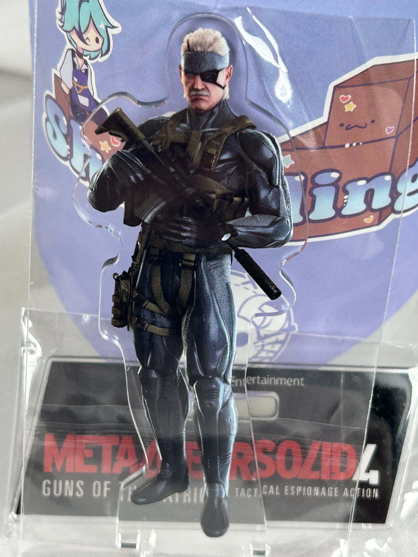 Solid Snake Acrylic Stand Metal Gear Solid 4 Guns of the Patriots