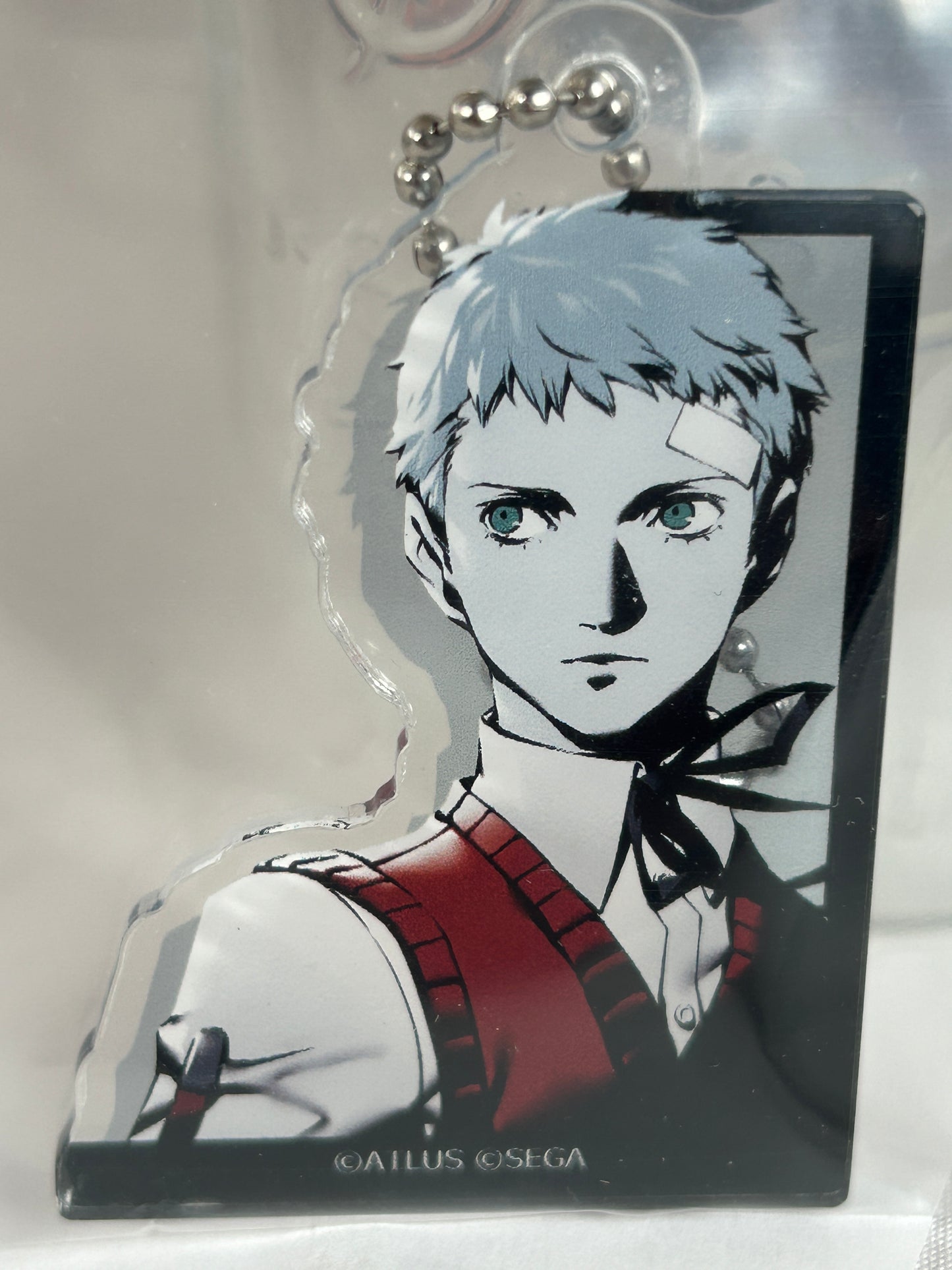 Akihiko Sanada Portrait Acrylic Keychain Persona 3 Reload