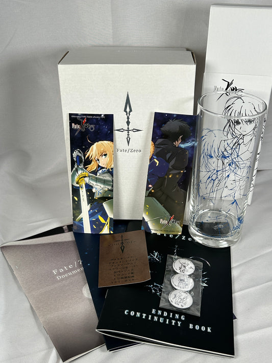 Suit Saber Glass Cup Set Fate Zero Comiket 81 ufotable Limited Item