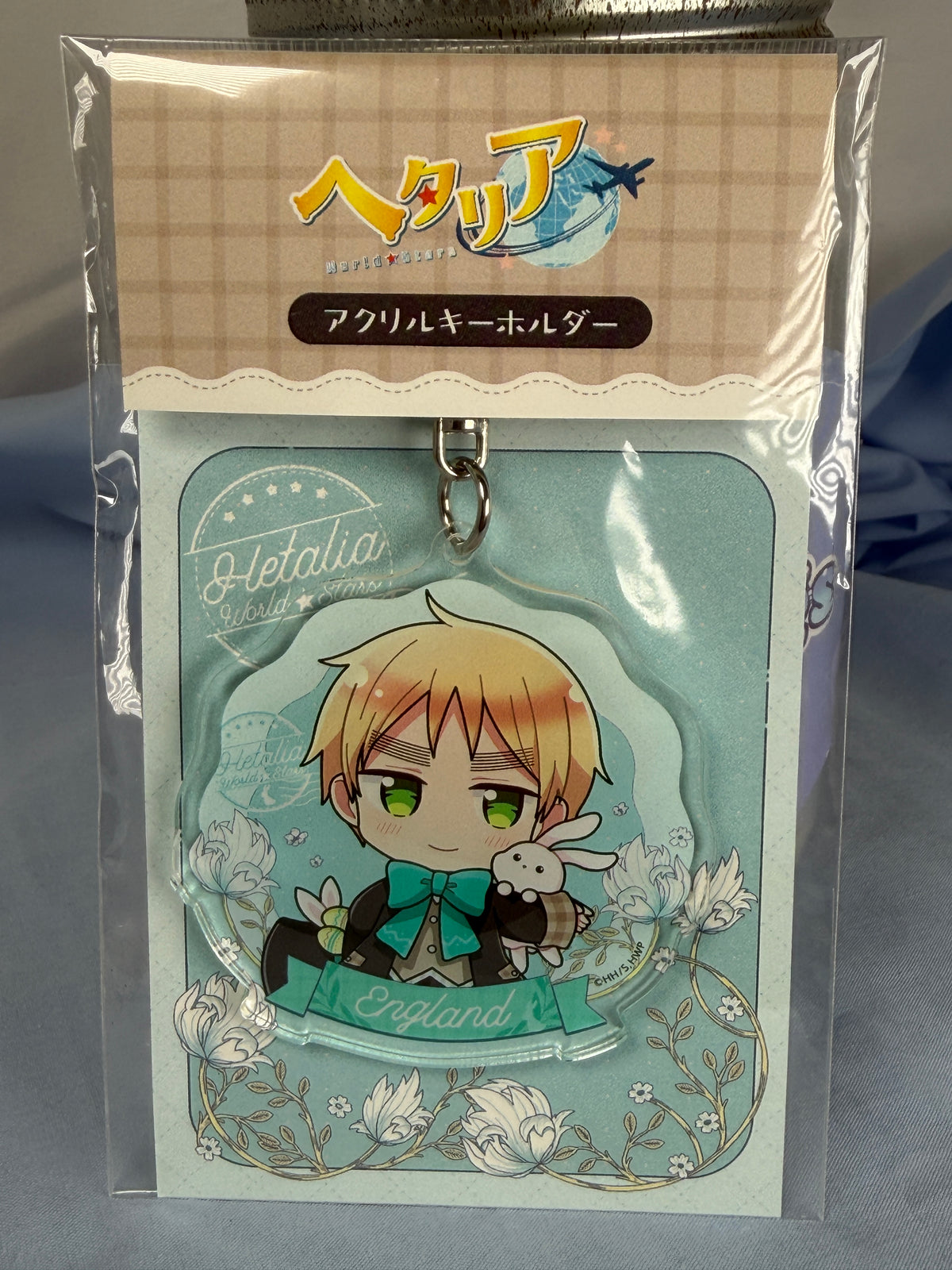 England UK Easter Acrylic Keychain Hetalia World Stars Parflette