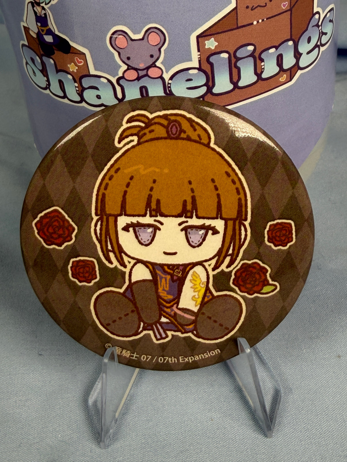 Eva Ushiromiya Chibi Can Badge Umineko When They Cry EEO Popup