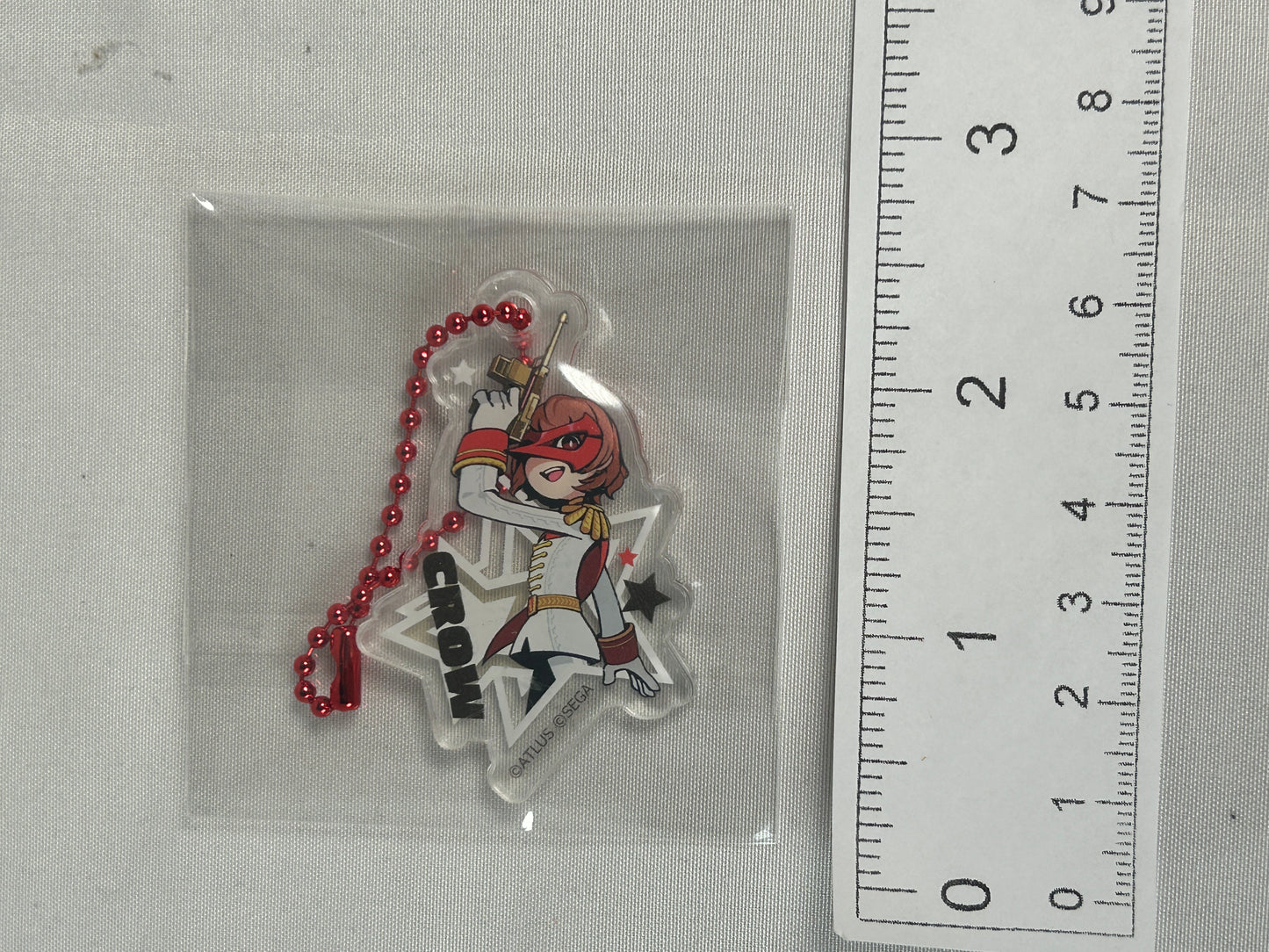 Goro Akechi Crow Acrylic Keychain Persona 5 Tactica