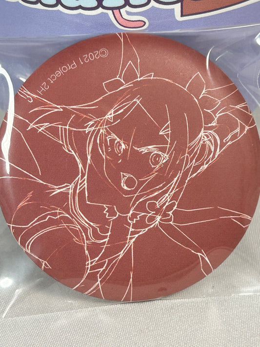 Karin Miyoshi Can Badge Button Yuuki Yuuna is a Hero