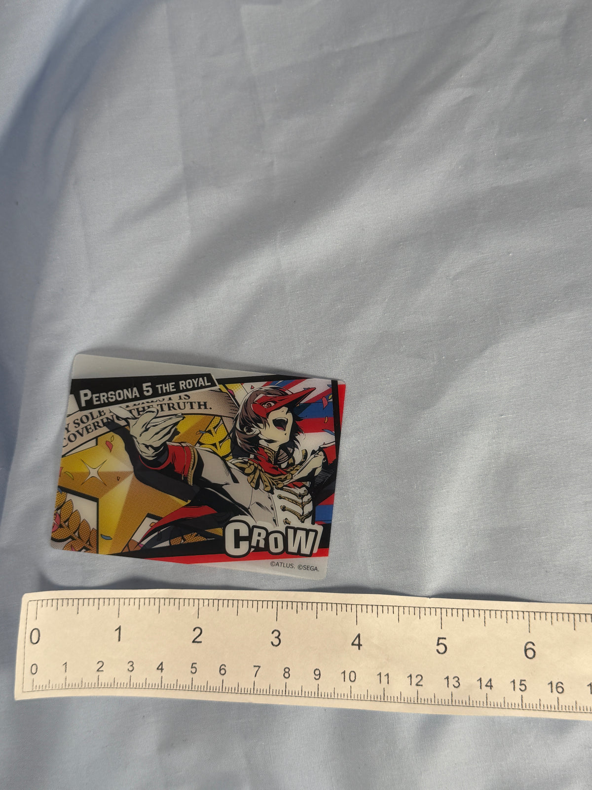 Goro Akechi Crow All Out Attack Collection Card Persona 5 Royal