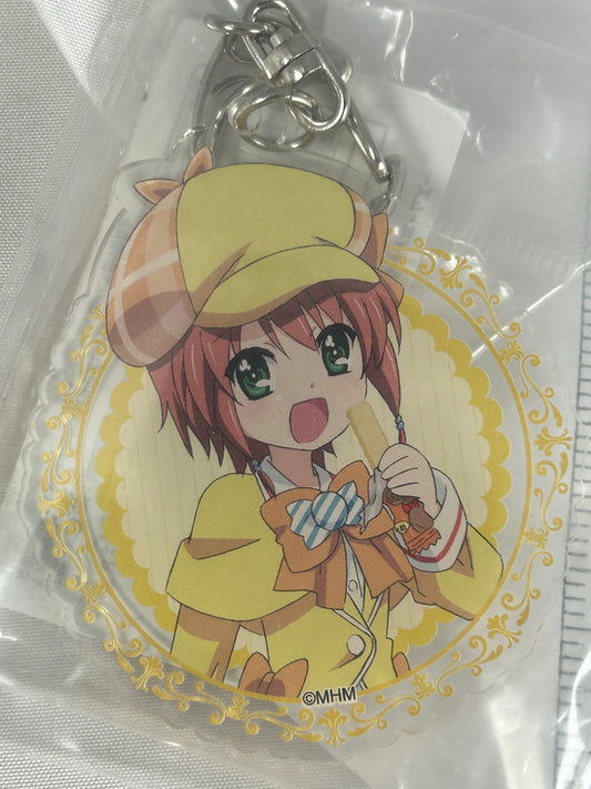 Yuzurizaki Nero Portrait Acrylic Keychain Milky Holmes