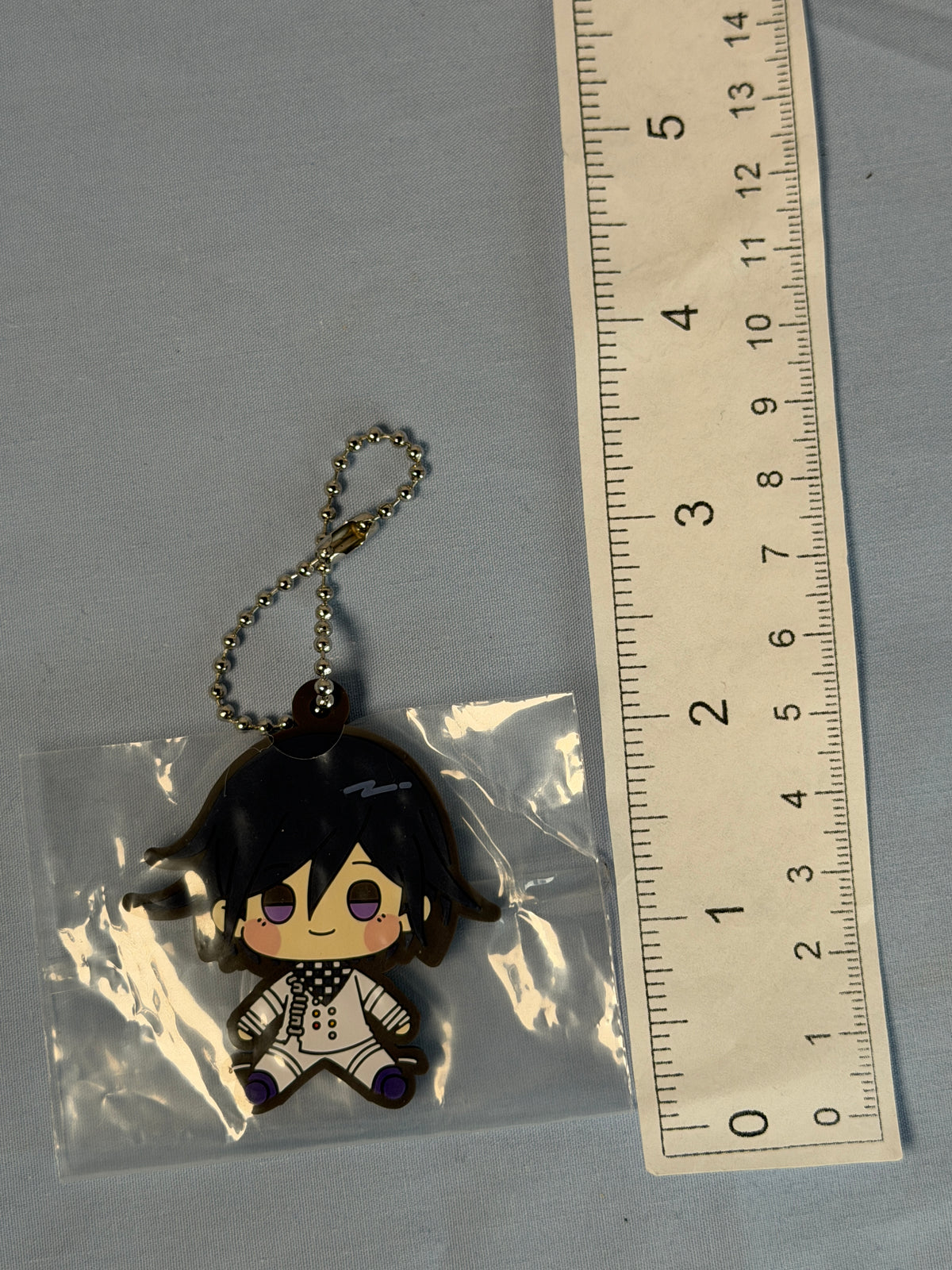 Kokichi Oma Mochidoru Art Rubber Keychain Danganronpa V3