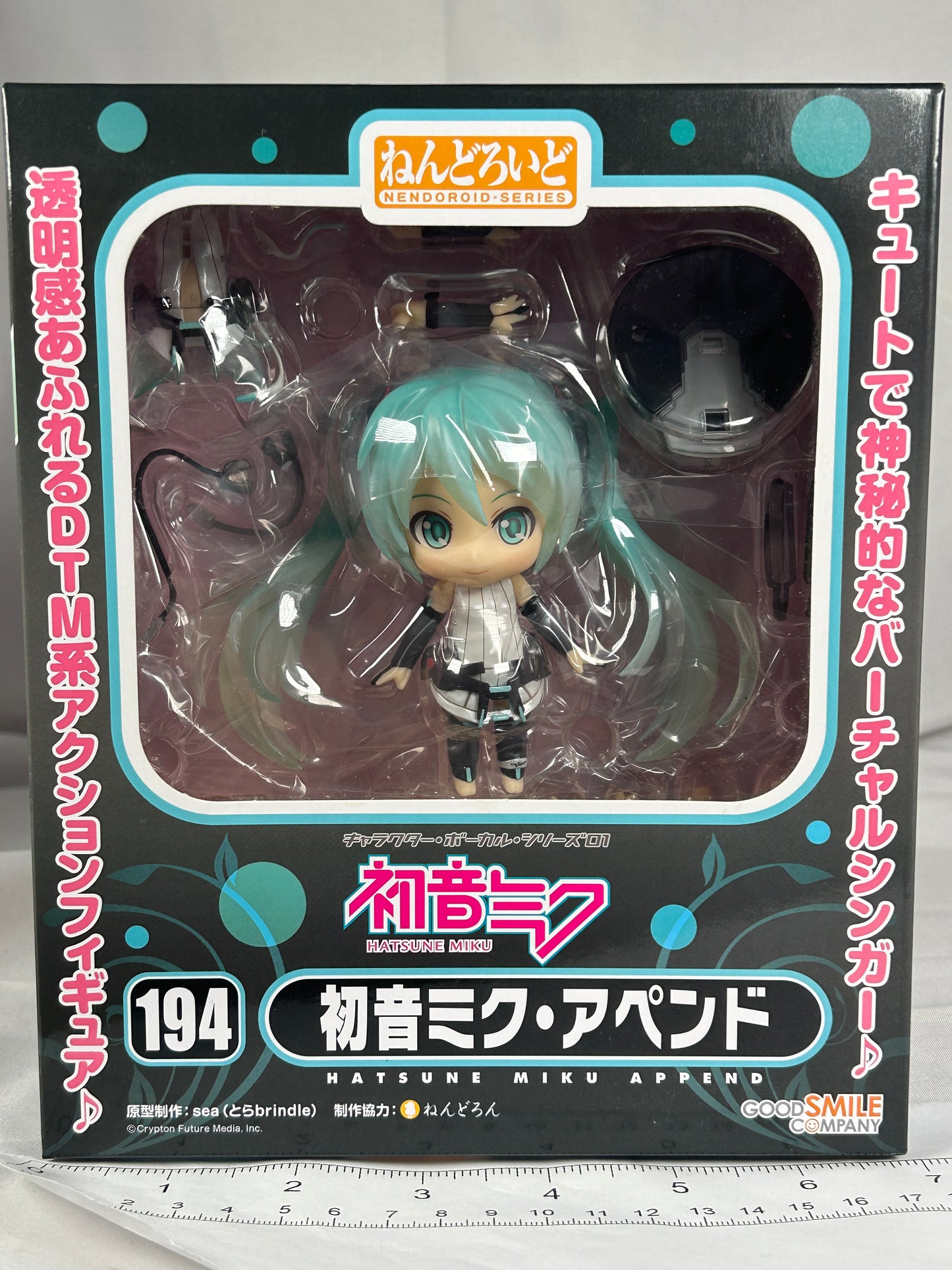 Hatsune Miku Append Ver Nendoroid 194 Figure Vocaloid Good Smile Company