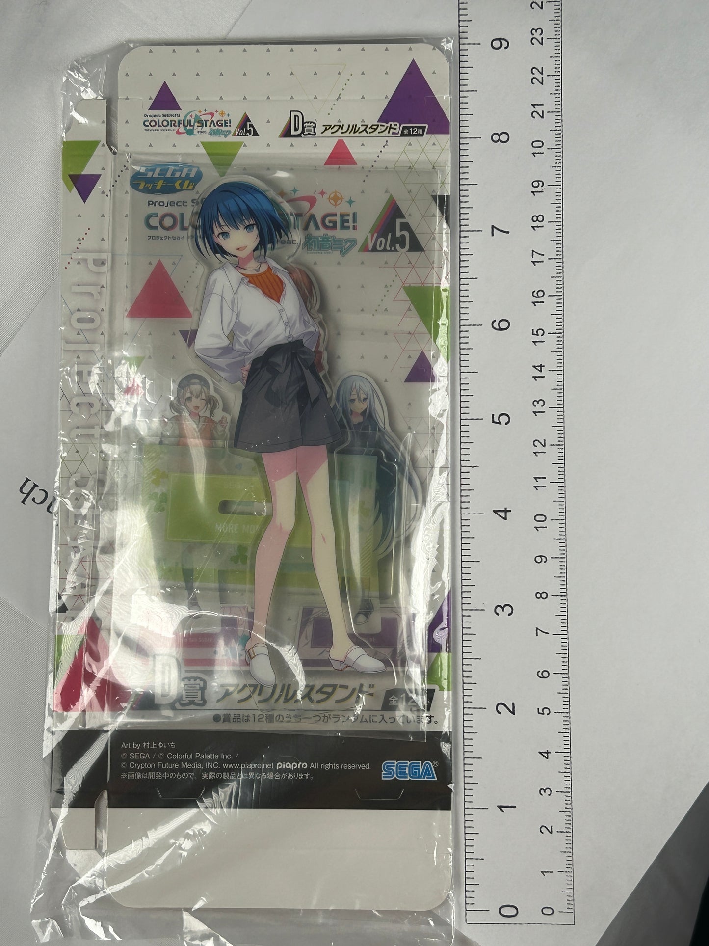 Kiritani Hinomori Acrylic Stand Project Sekai Coloful Stage! Hatsune Miku SEGA