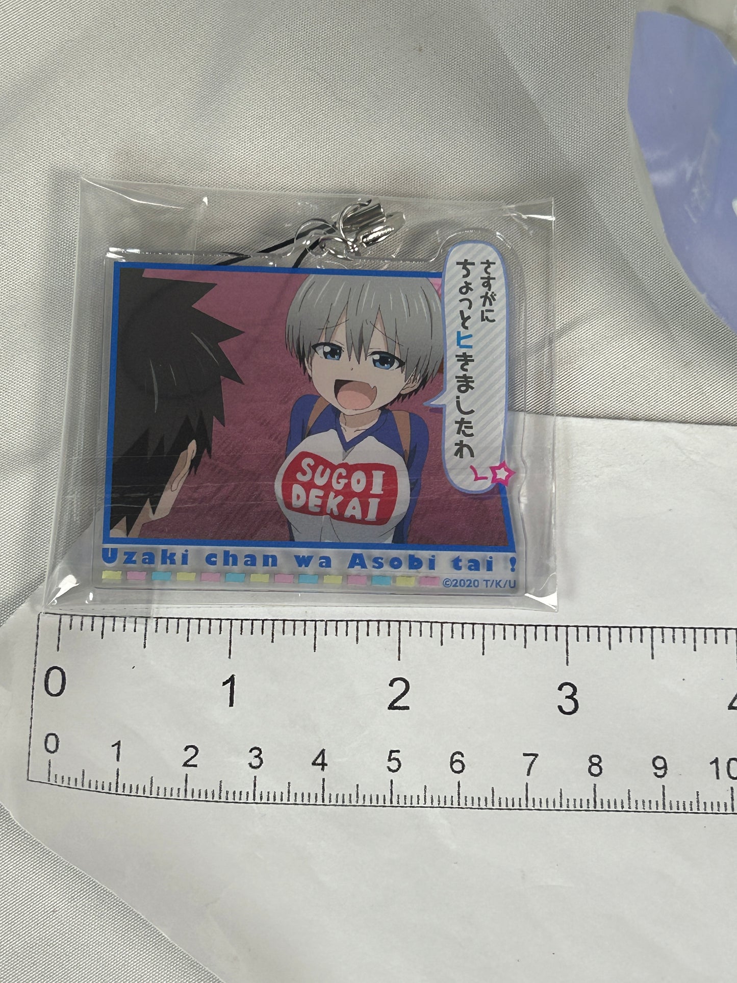 Uzaki Hana Acrylic Keychain Uzaki-chan wa Asobitai! Sugoi Dekai