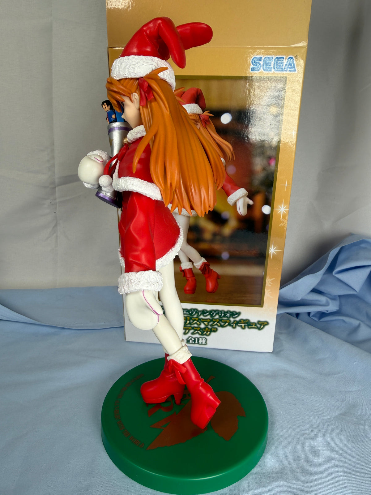 Asuka Langley Soryu Christmas PM Figure Neon Genesis Evangelion SEGA 2007