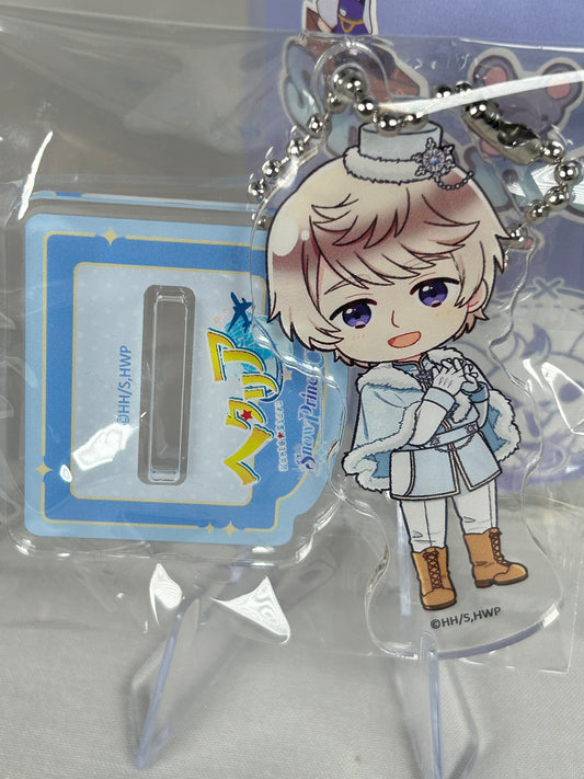 Russia Snow Prince Café Mini Acrylic Stand Hetalia World Stars Amo Café