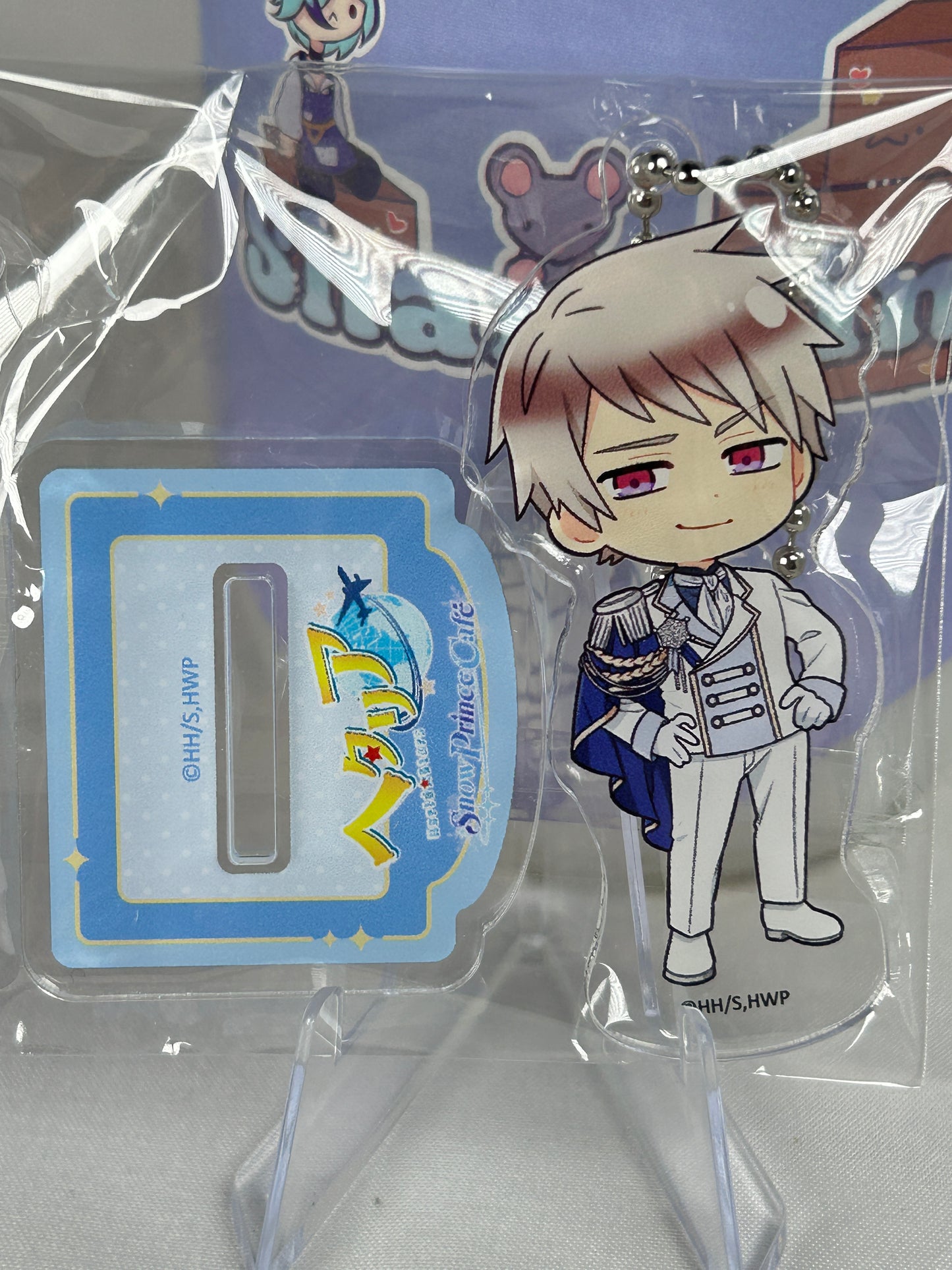 Prussia Snow Prince Café Mini Acrylic Stand Hetalia World Stars Amo Café