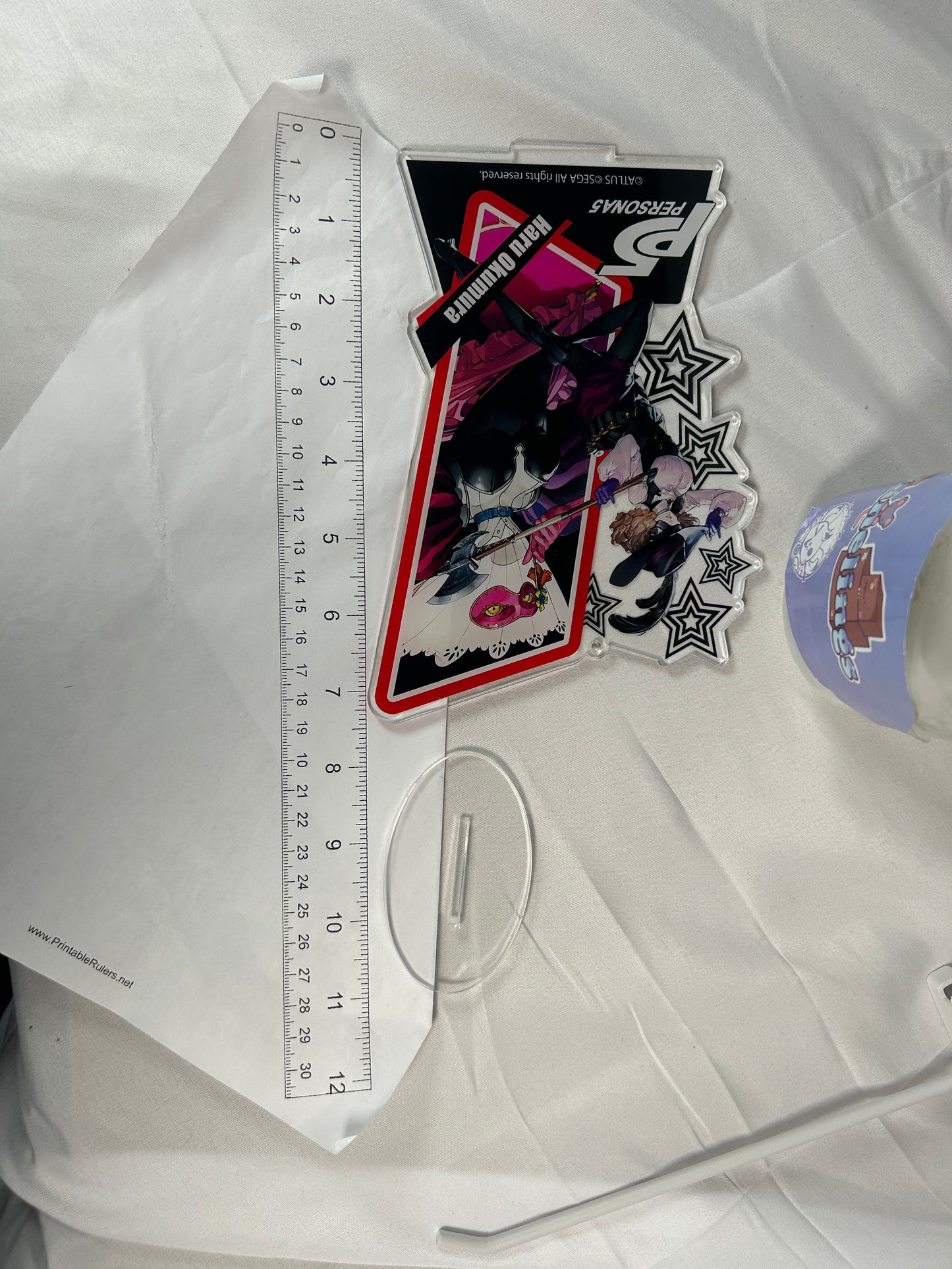 Haru Okumura Noir Deka Acrylic Stand Persona 5 2017