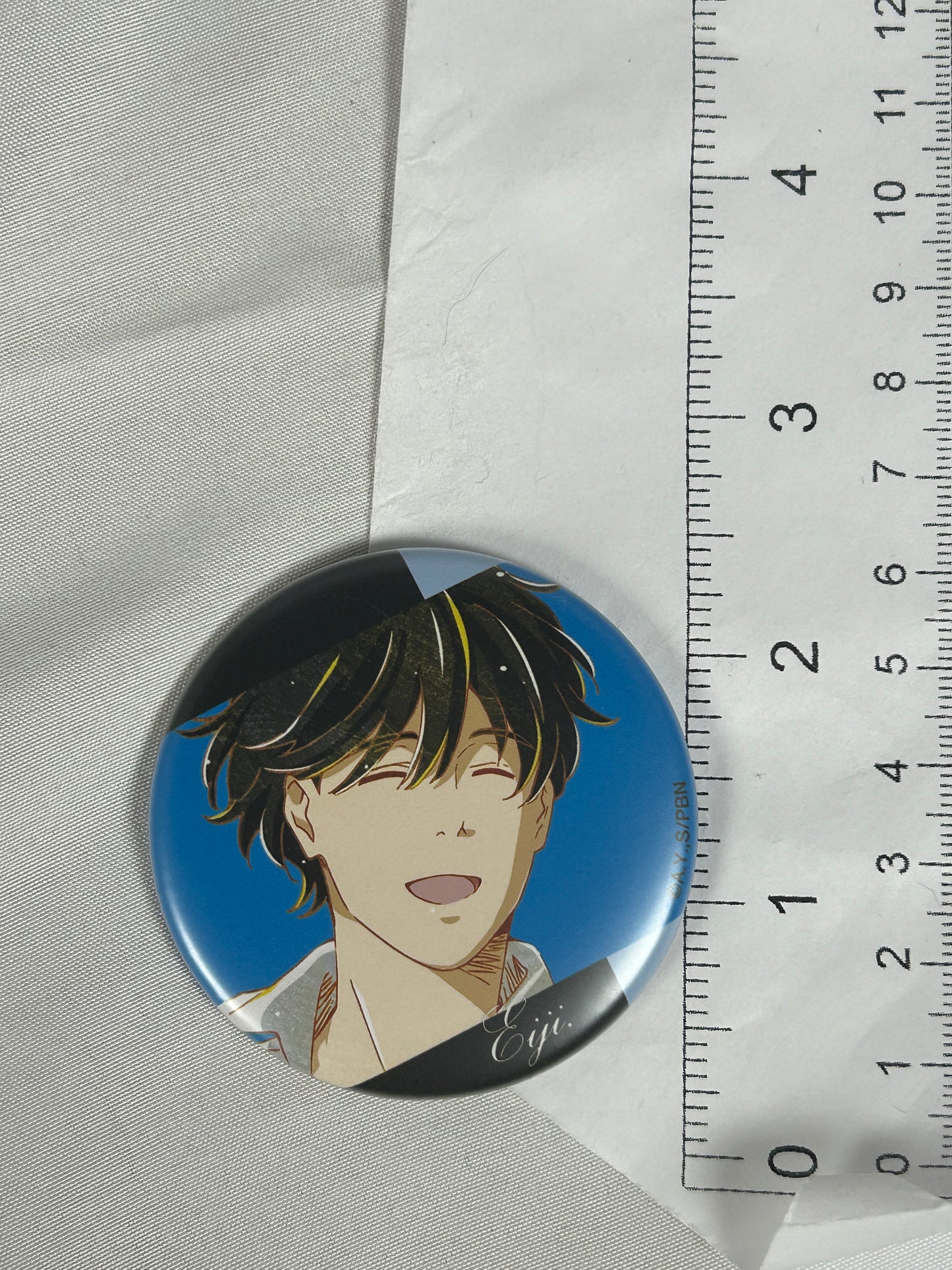 Eiji Okumura Happy Can Badge Ani-Art Banana Fish arma bianca