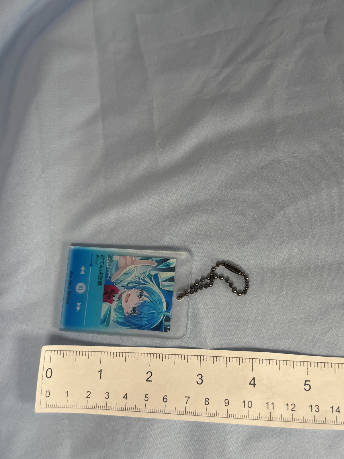 Cirno Music Player Acrylic Keychain Touhou Project LEC