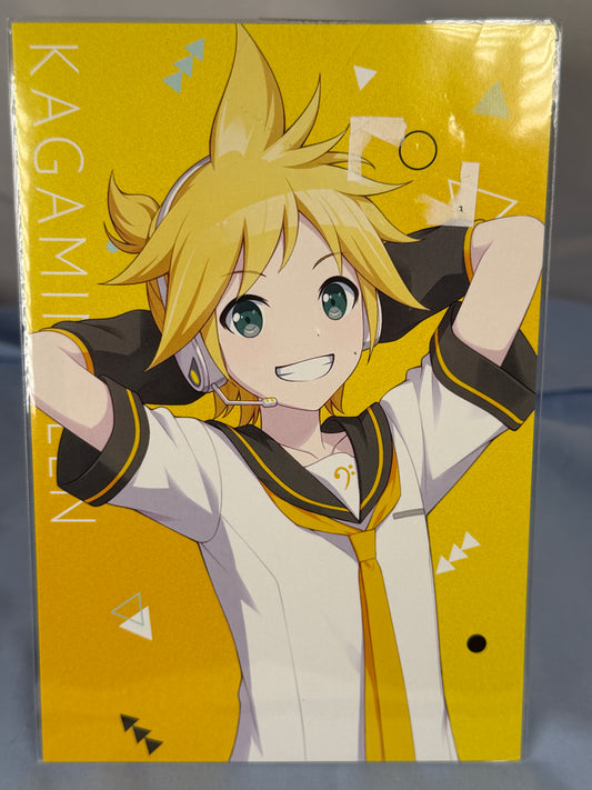 Kagamine Len Winter Fair 2023 Profile Card Project Sekai Animate