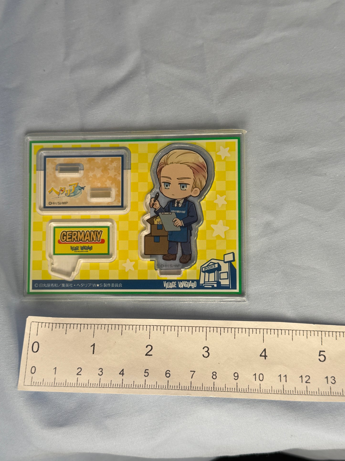 Germany Acrylic Stand Hetalia World Stars x Village Vanguard Collaboration