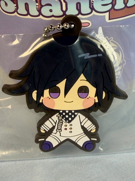 Kokichi Oma Mochidoru Art Rubber Keychain Danganronpa V3