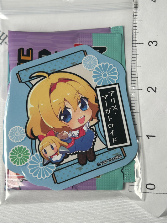 Chibi Alice Magatroid Illustration Sticker NIC Touhou Project