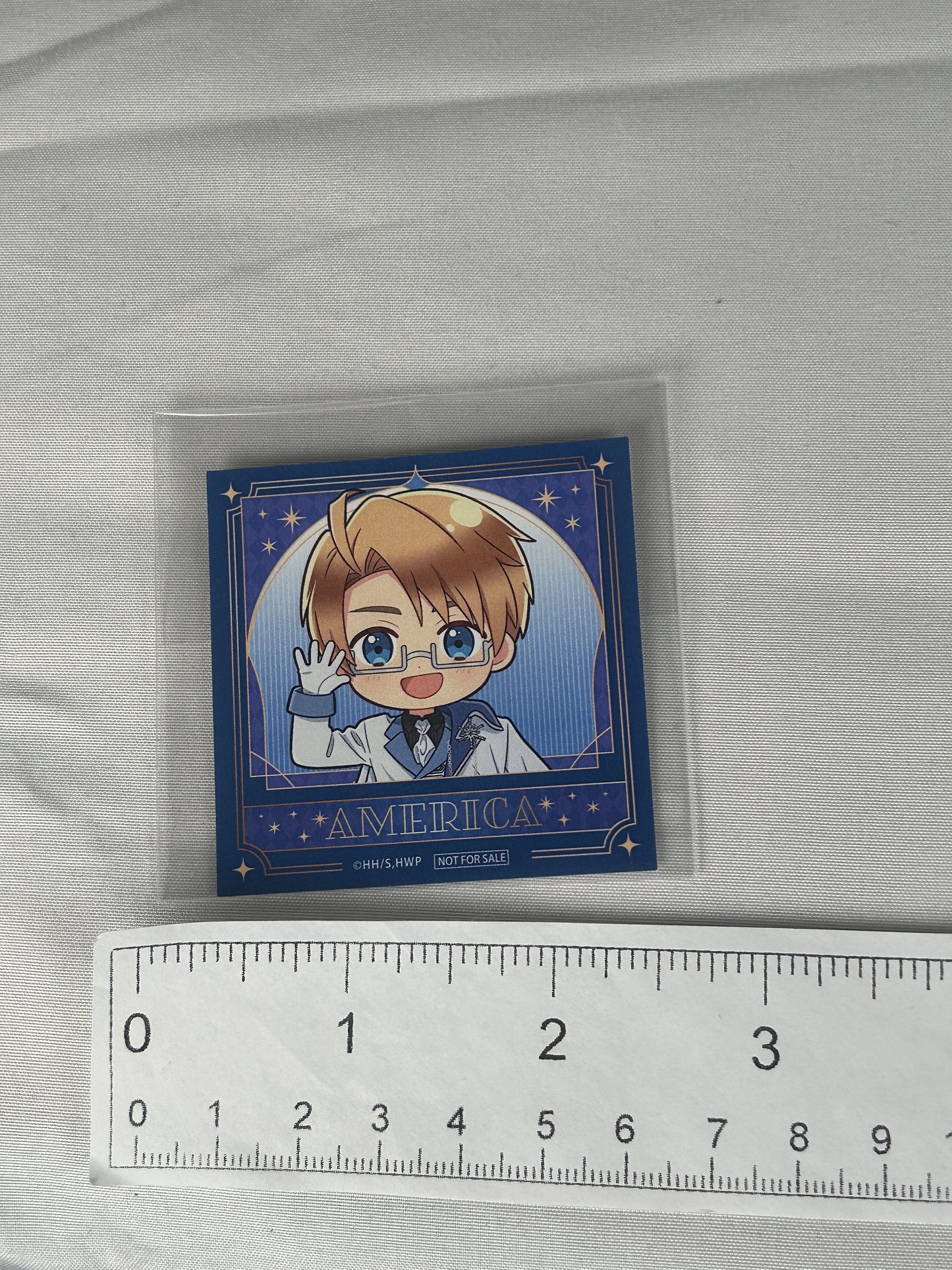 America Chibi Snow Café Paper Mini Artwork Decoration Hetalia World Stars