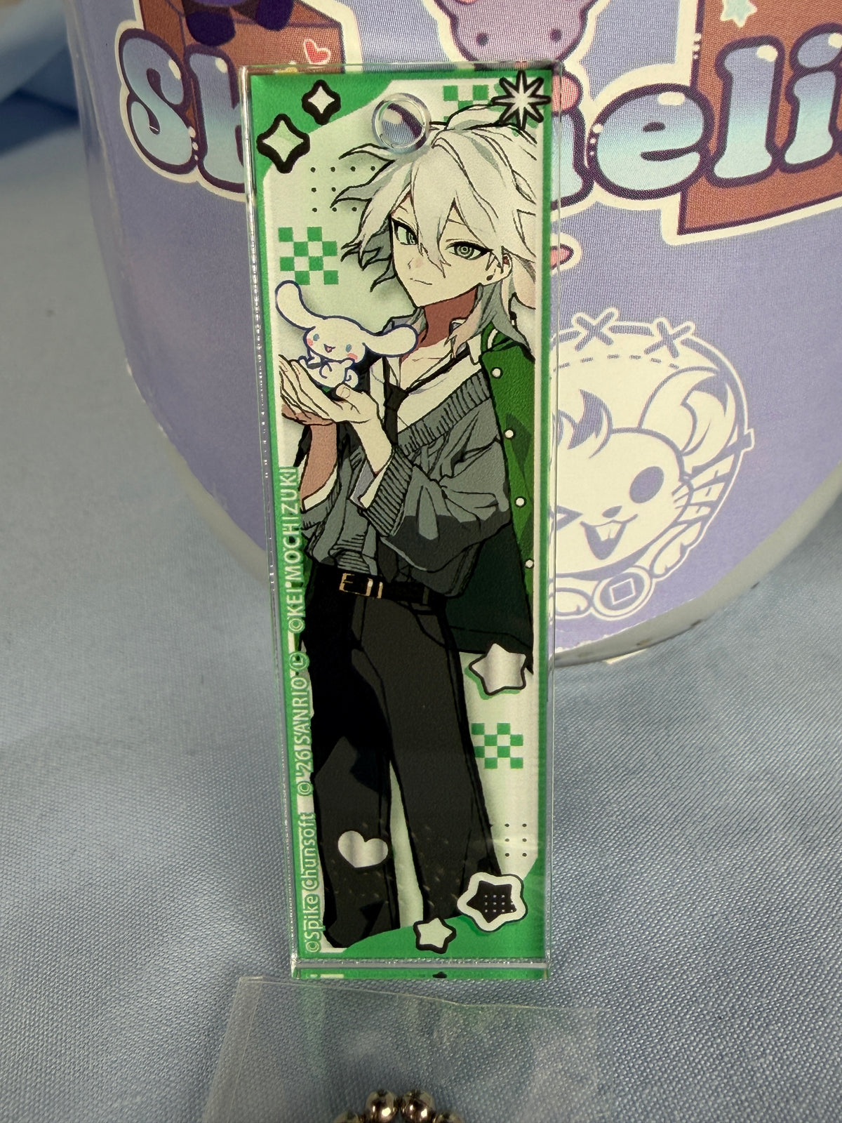 Nagito Komaeda Cinnamoroll Acrylic Keychain Danganronpa 2 x Sanrio Vol 2