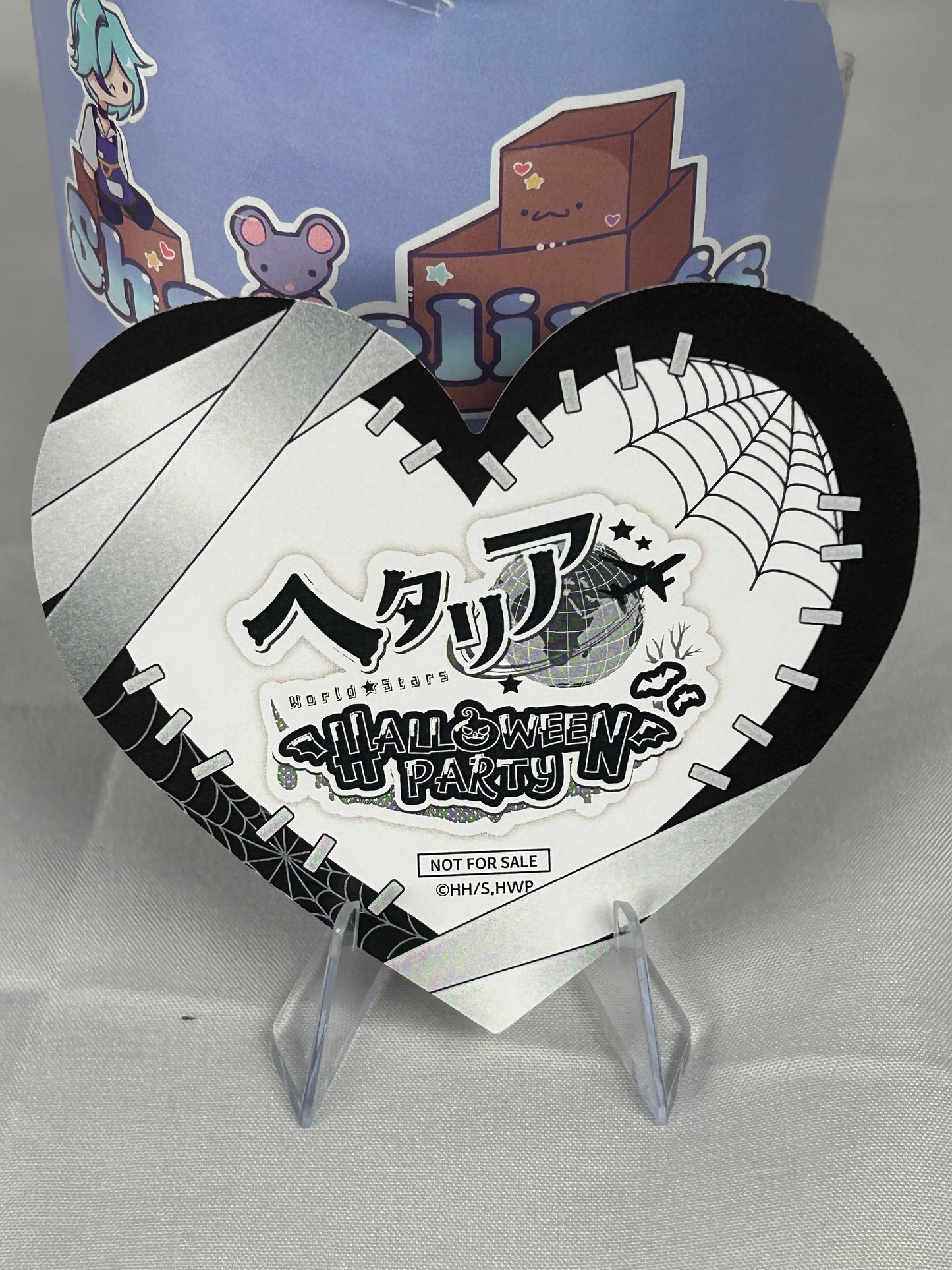 Italy Romano Halloween Party Heart Display Paper Hetalia World Stars