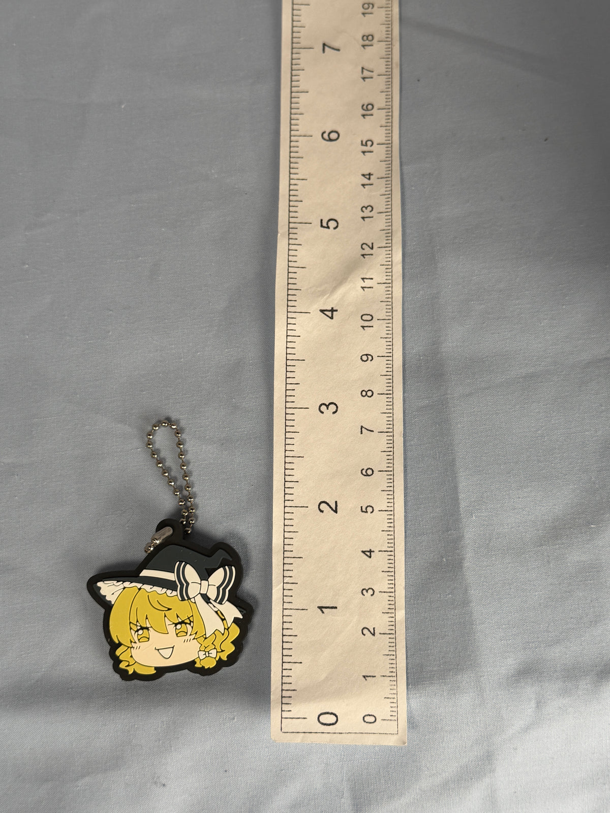 Marisa Kirisame Take it Easy! Rubber Keychain Vol 2 NIC Touhou Project