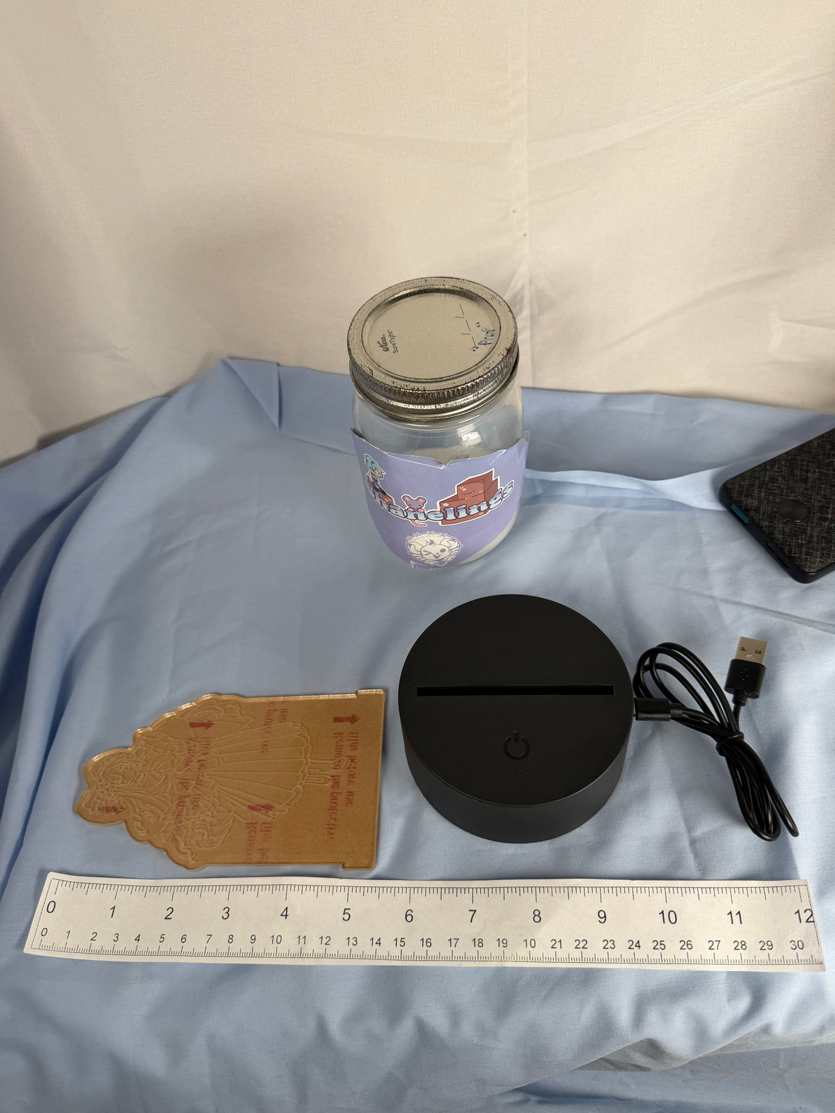 Retro Kimono KAngel LED Acrylic Glow Stand Needy Streamer Overload