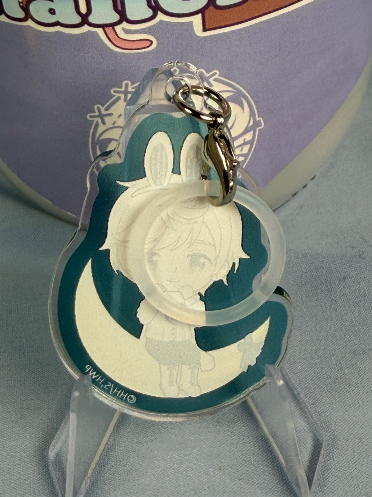 Russia Bunny Moon Acrylic Keychain Hetalia World Stars Amo Café 2026