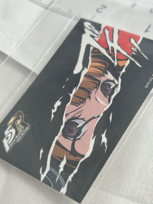 Oracle Futaba Sakura Cut In Decorative Paper Persona 5 Royal Amo Café