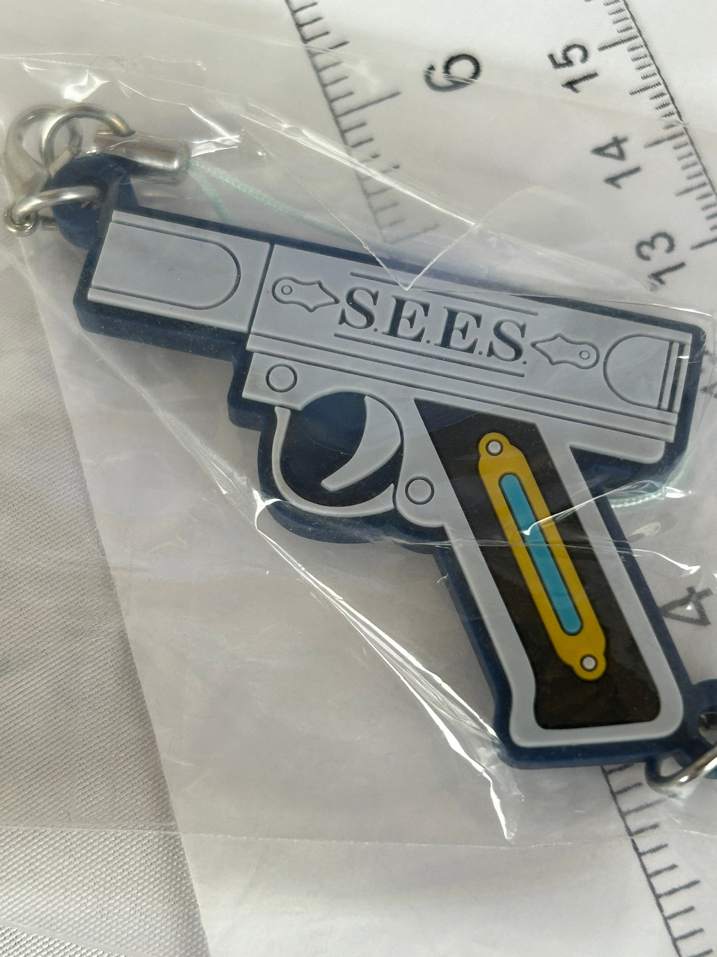 Evoker Gun Rubber Strap Keychain Persona 3 The Movie 1