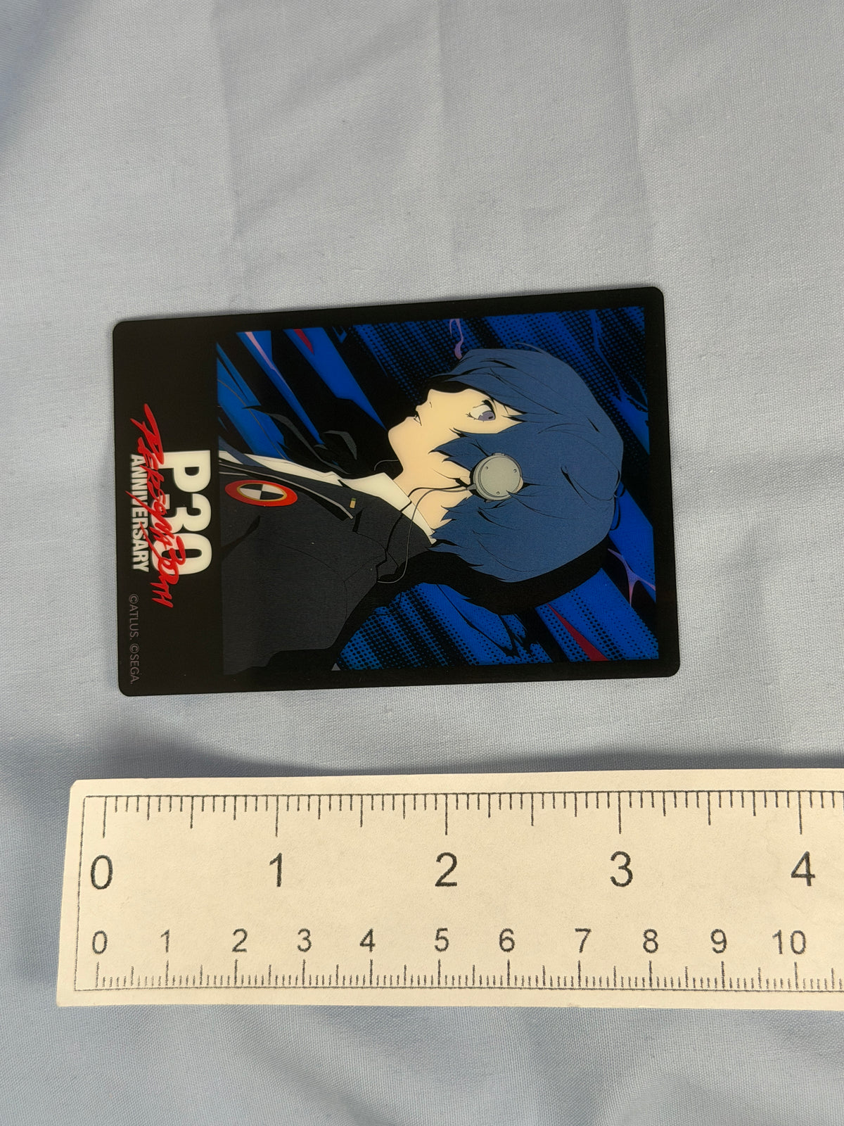 Makoto Yuki Holo Transparent Card Persona 3 30th Anniversary