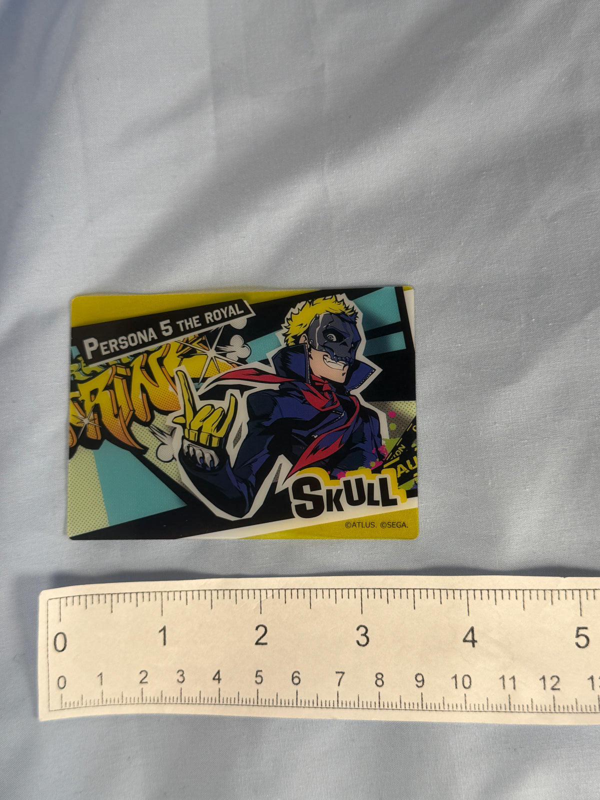 Ryuji Sakamoto Skull All Out Attack Collection Card Persona 5 Royal
