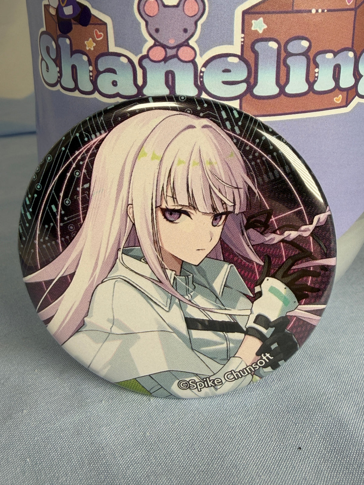 Kyoko Kirigiri Cyber Series Logic Fair Can Badge Pin Danganronpa