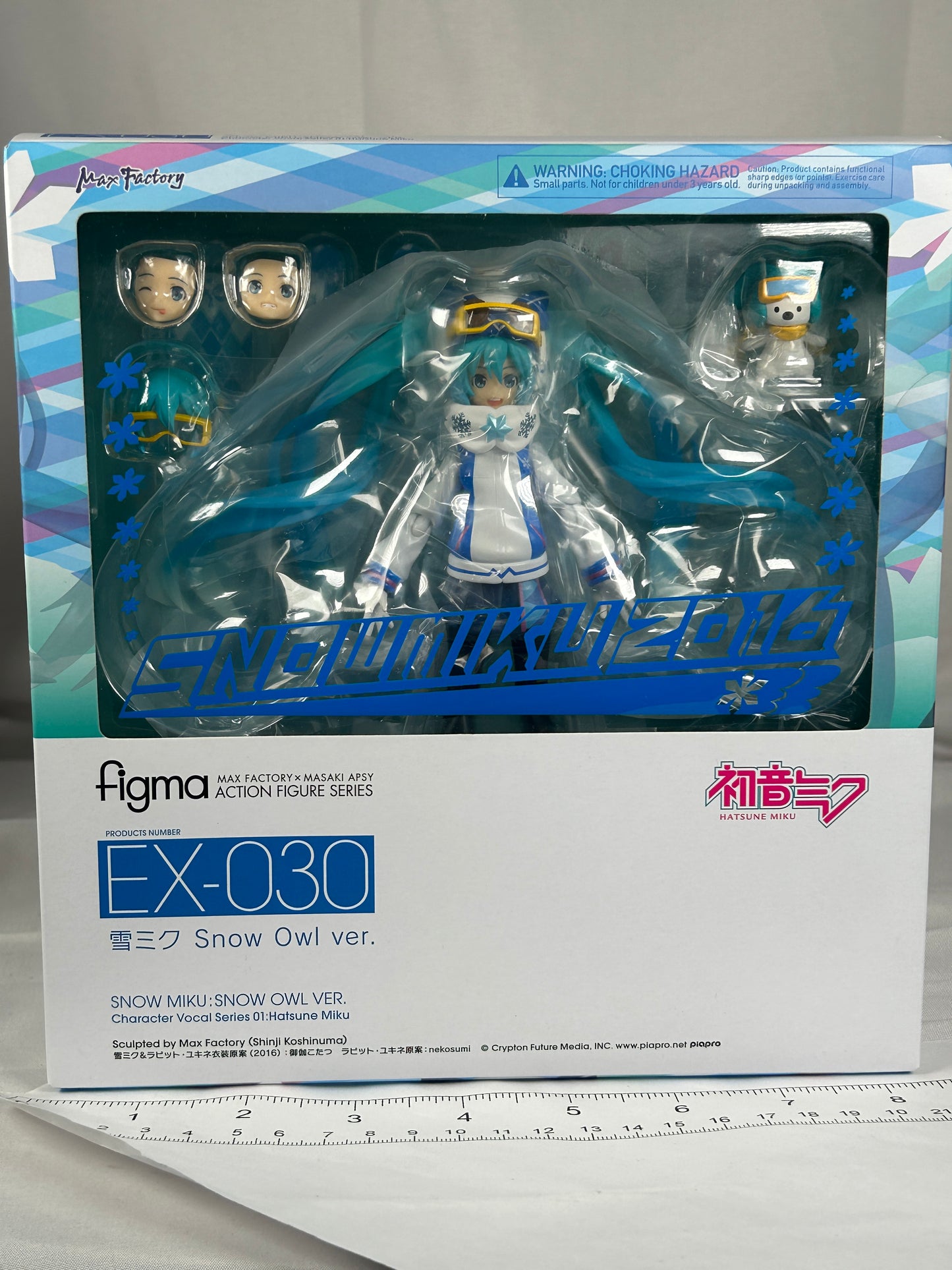 Hatsune Miku Snow Owl Ver figma Figure Vocaloid Good Smile Company