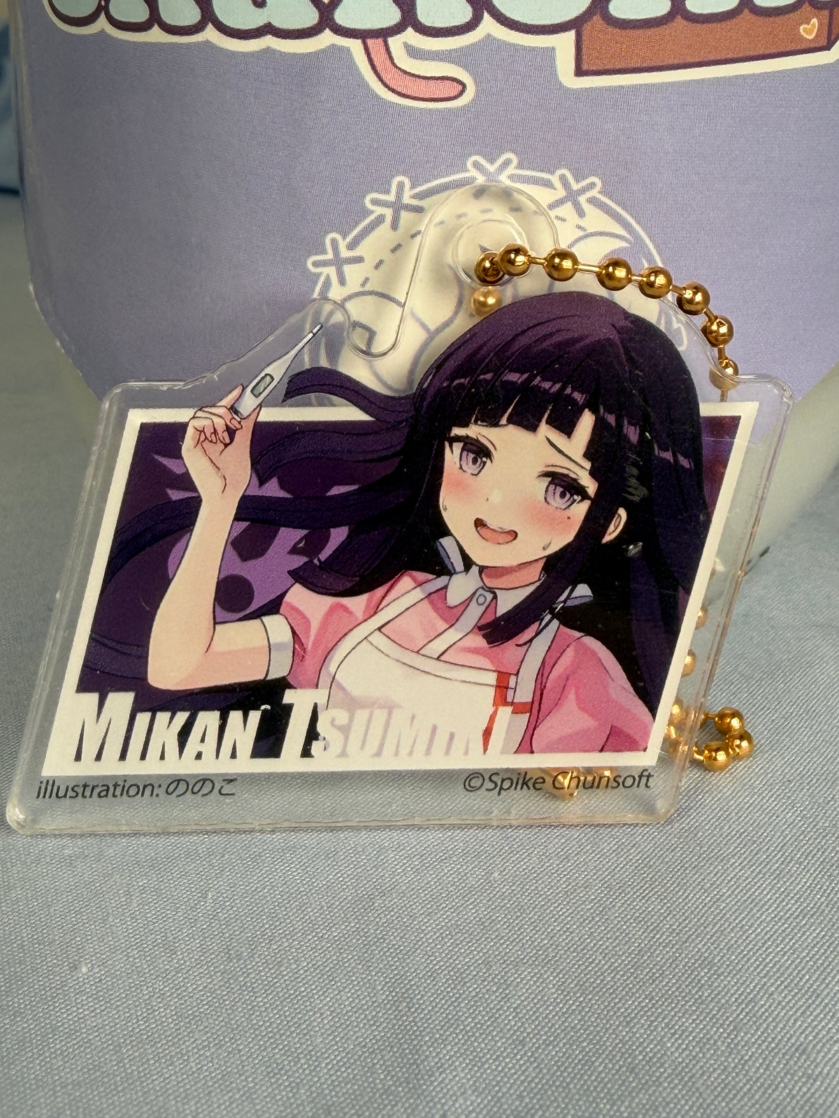 Mikan Tsumiki Acrylic Keychain Danganronpa 2 Illustrator Collection