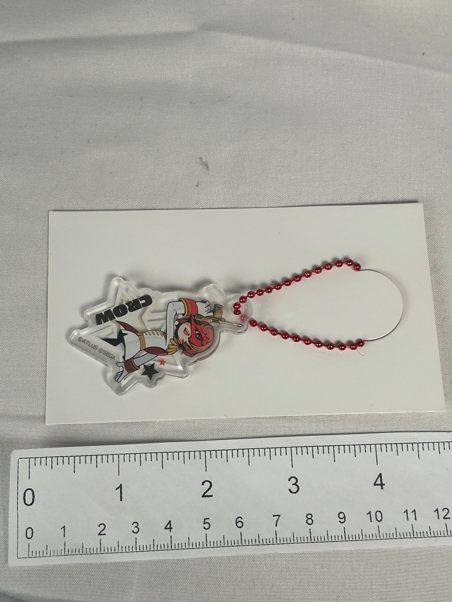 Goro Akechi Crow Acrylic Keychain Persona 5 Tactica