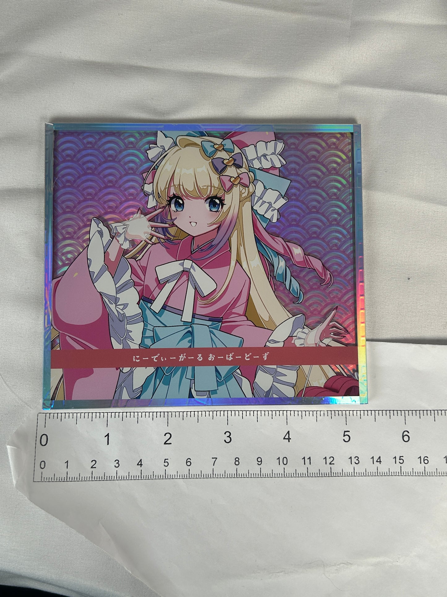 Retro KAngel Cardboard Display Needy Streamer Overload Bonus Item