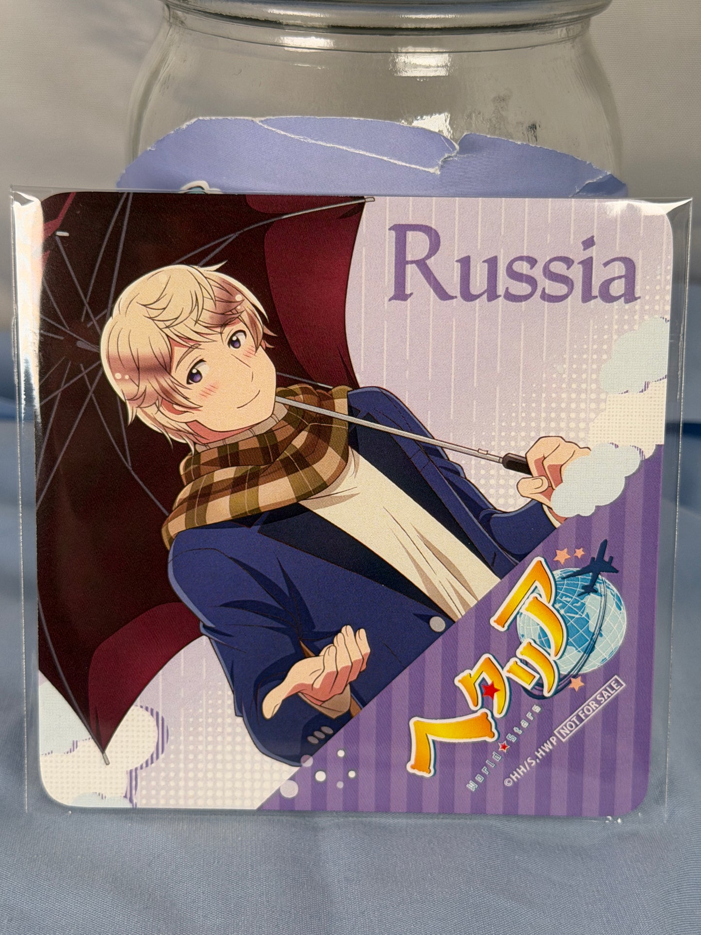 Russia Paper Coaster Hetalia World Stars 2021 WEB Lottery