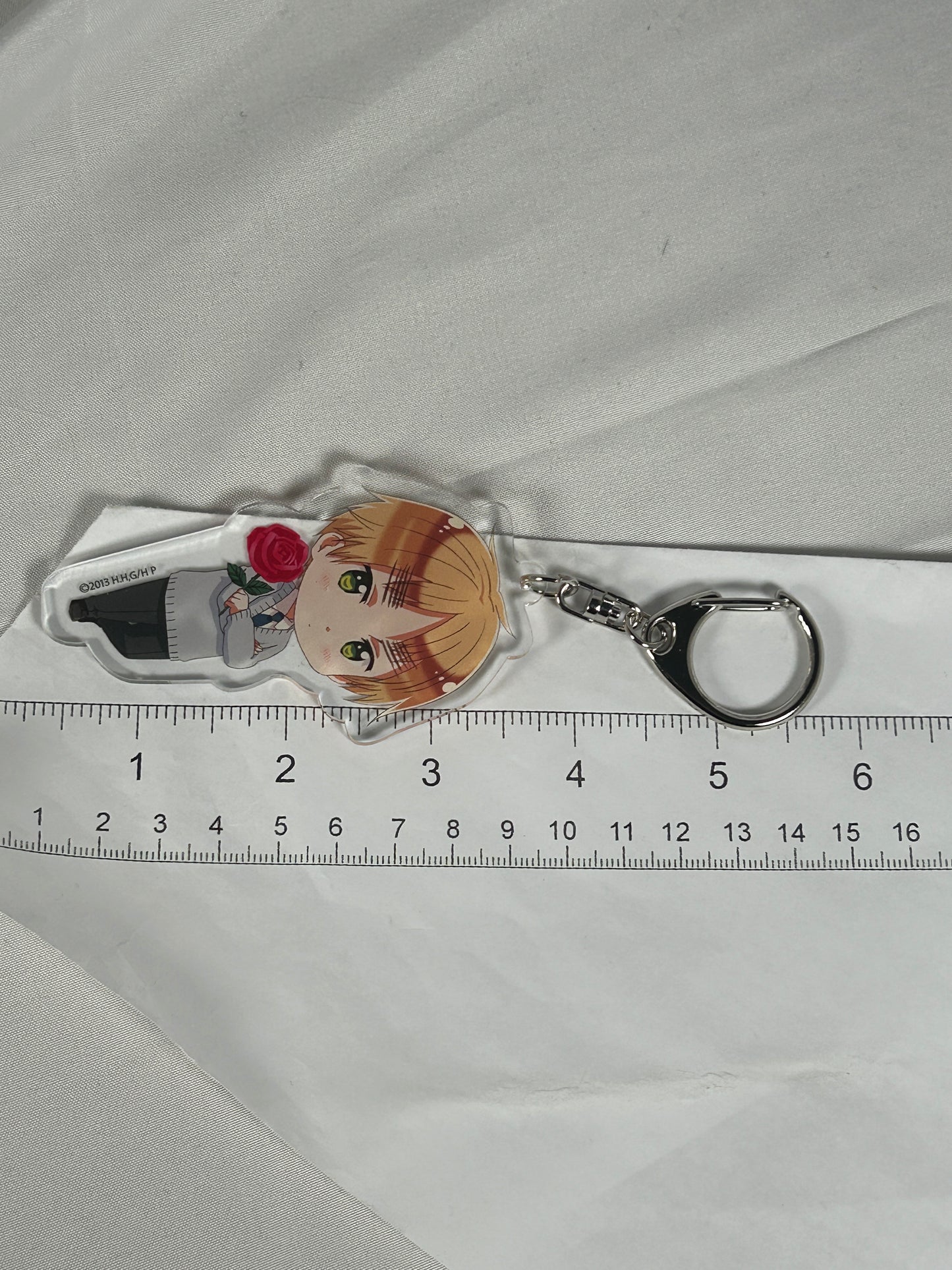 England Flower Acrylic Keychain Hetalia The Beautiful World 2016