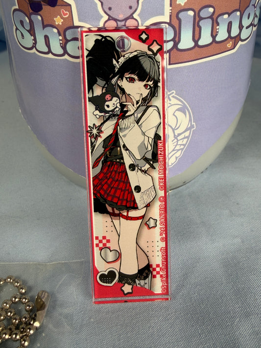 Celestia Ludenberg Kuromi Acrylic Keychain Danganronpa 1 x Sanrio Vol 2