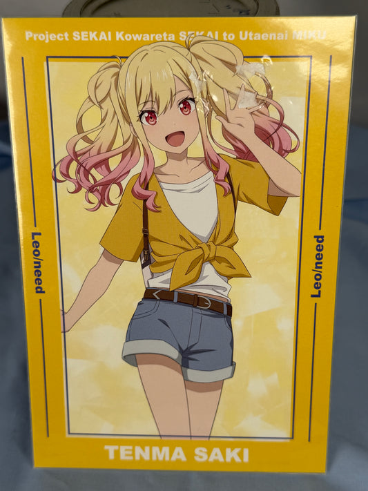 Tenma Saki Project Sekai Movie Bonus Postcard