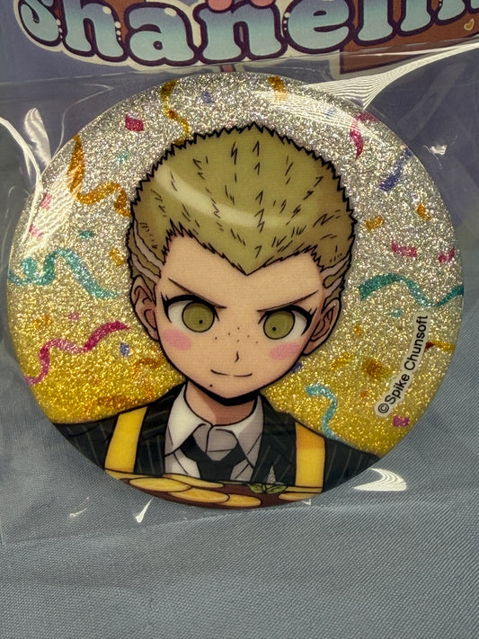Fuyuhiko Kuzuryu Glitter Can Badge Super Danganronpa 2 Party Preparation Vol 1