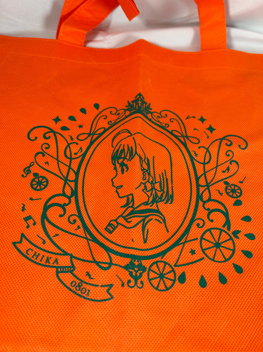 Chika Takami Orange Resuable Tote Bag Love Live Aquors